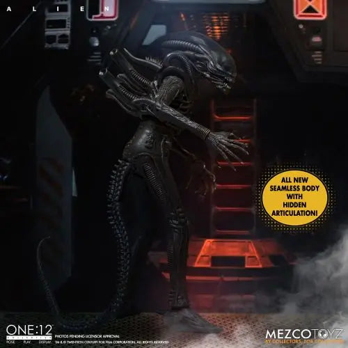 Mezco Toyz One-12 Collective Alien Deluxe Edition Action Figure - by Mezco Toyz | Buy at ToyShnip