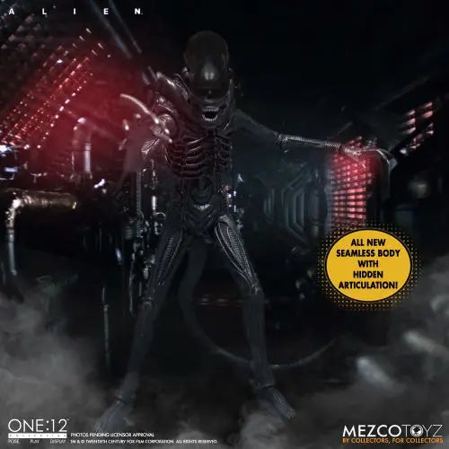 Mezco Toyz One-12 Collective Alien Deluxe Edition Action Figure - by Mezco Toyz | Buy at ToyShnip
