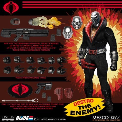 Mezco Toyz One:12 Collective Destro Action Figure - by Mezco Toyz | Buy at ToyShnip