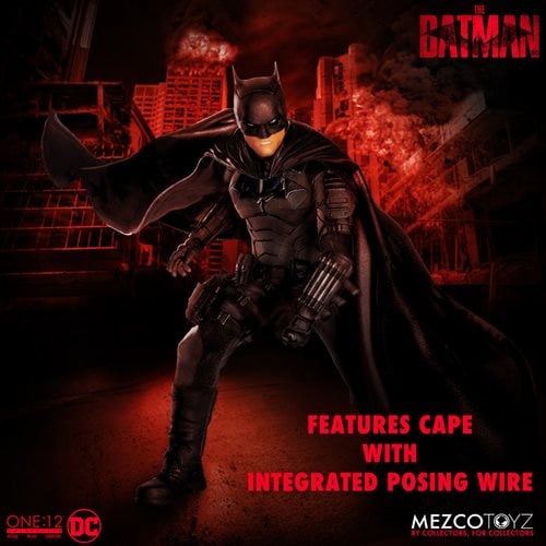 Mezco Toyz One:12 Collective - The Batman Action Figure - by Mezco Toyz