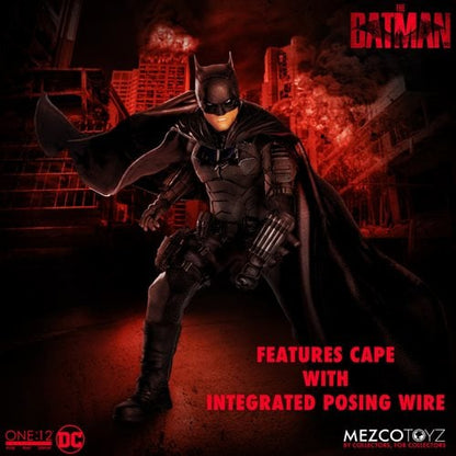 Mezco Toyz One:12 Collective - The Batman Action Figure - by Mezco Toyz