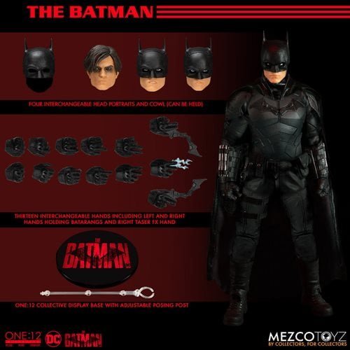 Mezco Toyz One:12 Collective - The Batman Action Figure - by Mezco Toyz