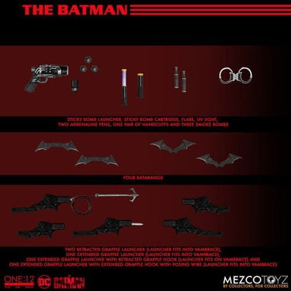 Mezco Toyz One:12 Collective - The Batman Action Figure - by Mezco Toyz