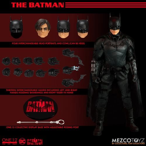 Mezco Toyz One:12 Collective - The Batman Action Figure - by Mezco Toyz | Buy at ToyShnip