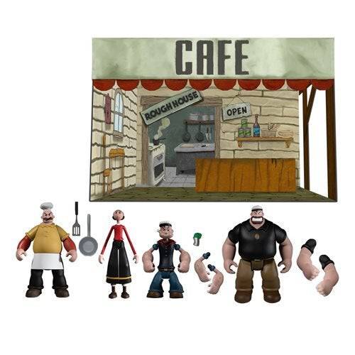 Mezco Toyz Popeye 5 Points Deluxe Box Set - by Mezco Toyz | Buy at ToyShnip