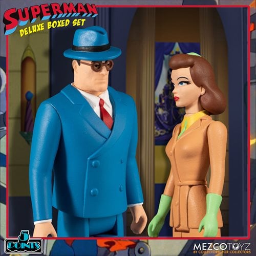 Mezco Toyz Superman (1941): The Mechanical Monsters 5 Points Deluxe Boxed Set - by Mezco Toyz | Buy at ToyShnip