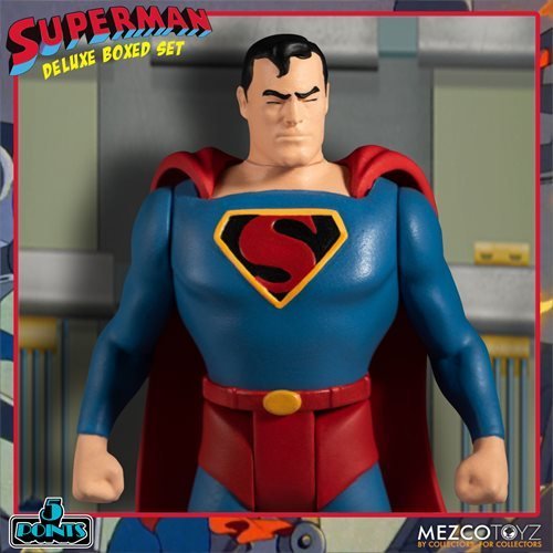 Mezco Toyz Superman (1941): The Mechanical Monsters 5 Points Deluxe Boxed Set - by Mezco Toyz | Buy at ToyShnip
