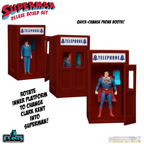 Mezco Toyz Superman (1941): The Mechanical Monsters 5 Points Deluxe Boxed Set - by Mezco Toyz | Buy at ToyShnip