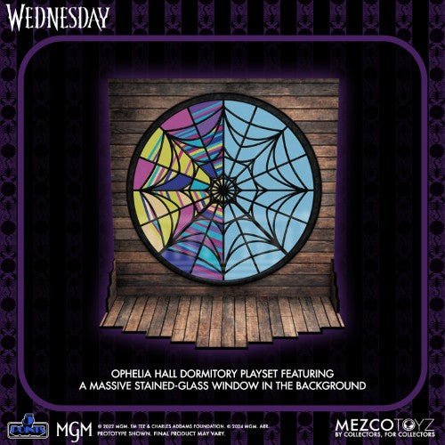 Mezco Toyz Wednesday 5 Points Wednesday & Enid Boxed Set Action Figures - by Mezco Toyz