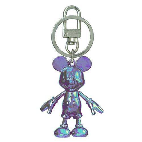 Mickey Mouse October Opal Pewter Dangle Key Chain - by Monogram | Buy at ToyShnip
