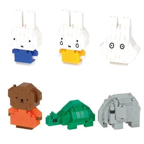 Miffy Series 1 Nanoblock Mininano Blind - Bag (1 Bag with 1 Figure) - by Nanoblock