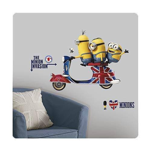 Minions The Movie Peel and Stick Giant Wall Decal - by Roommates | Buy at ToyShnip