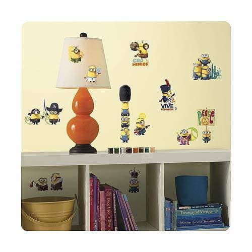 Minions The Movie Peel and Stick Wall Decals - by Roommates | Buy at ToyShnip