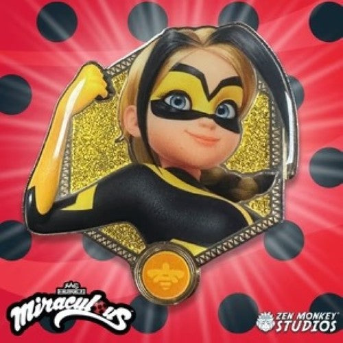 Zen Monkey: Miraculous Ladybug Enamel Pin - Select Figure(s)