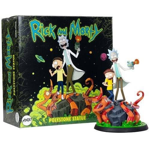 Mondo Rick and Morty 12-Inch Polystone Statue - by Mondo | Buy at ToyShnip