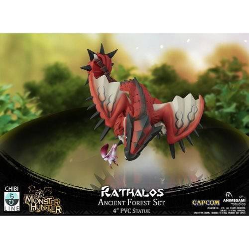 Monster Hunter Limited Edition Rathalos 4-Inch Statue - by Animegami Studios | Buy at ToyShnip