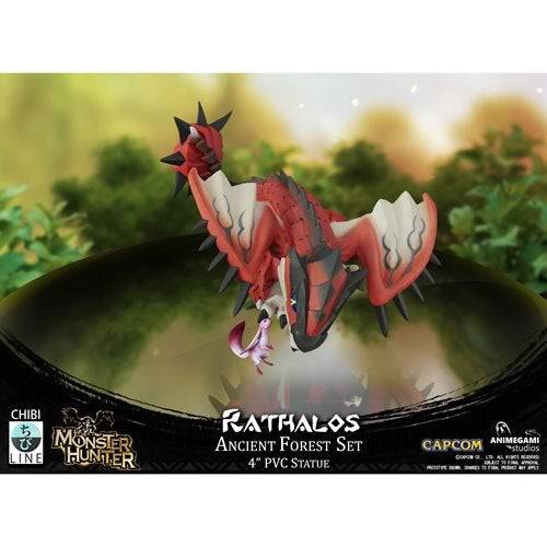 Monster Hunter Limited Edition Rathalos 4-Inch Statue - by Animegami Studios | Buy at ToyShnip