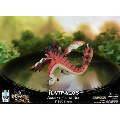 Monster Hunter Limited Edition Rathalos 4-Inch Statue - by Animegami Studios | Buy at ToyShnip