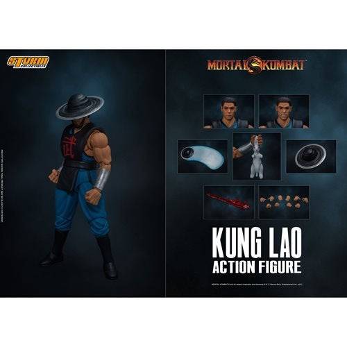 Mortal Kombat Kung Lao 1:12 Scale Action Figure - by Storm Collectibles | Buy at ToyShnip