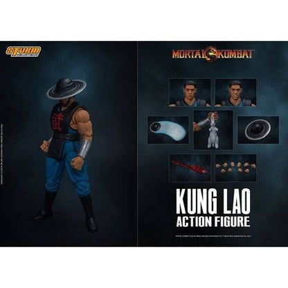 Mortal Kombat Kung Lao 1:12 Scale Action Figure - by Storm Collectibles | Buy at ToyShnip