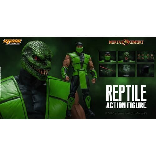Mortal Kombat Reptile 1:12 Scale Action Figure - by Storm Collectibles | Buy at ToyShnip