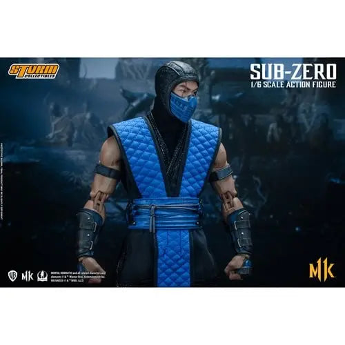 Mortal Kombat Sub-Zero 1:12 Scale Action Figure - by Storm Collectibles | Buy at ToyShnip