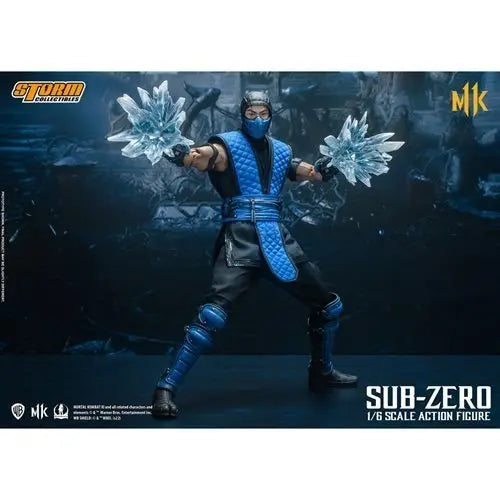 Mortal Kombat Sub-Zero 1:12 Scale Action Figure - by Storm Collectibles | Buy at ToyShnip