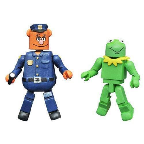 Muppets Minimates Series 3 Kermit as Constantine and Fozzie Bear on Patrol 2-Pack - by Diamond Select | Buy at ToyShnip