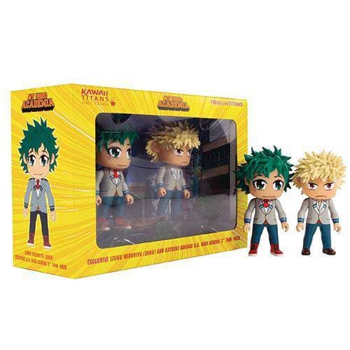 My Hero Academia Titan School Deku & Bakugu 3 Inch 2-Pack figures - by Titan Merchandise | Buy at ToyShnip