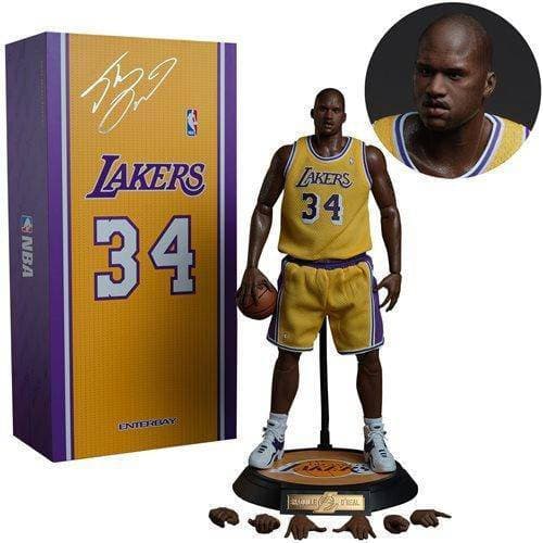 NBA Los Angeles Lakers Shaquille O'Neal 1:6 Scale Real Masterpiece Action Figure - by Enterbay | Buy at ToyShnip