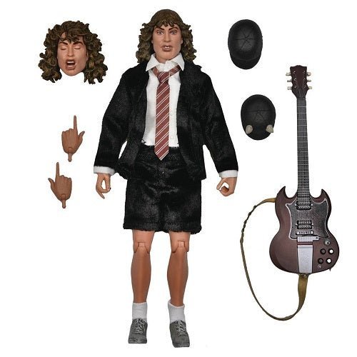 NECA AC/DC Angus Young Highway To Hell 8-Inch Clothed Action Figure - by NECA | Buy at ToyShnip