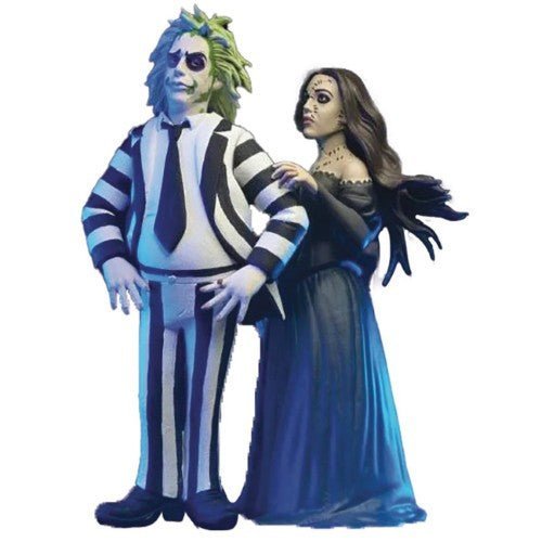 NECA Beetlejuice 2 Toony Terrors Beetlejuice & Delores 6 - Inch 2 - Pack Action Figures - by NECA