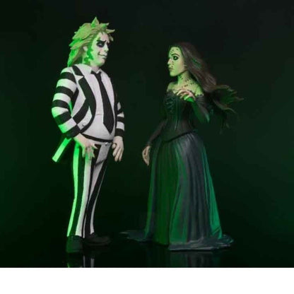 NECA Beetlejuice 2 Toony Terrors Beetlejuice & Delores 6 - Inch 2 - Pack Action Figures - by NECA