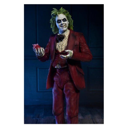 NECA Beetlejuice Beetlejuice Red Tuxedo 7 - Inch Ultimate Action Figure - by NECA