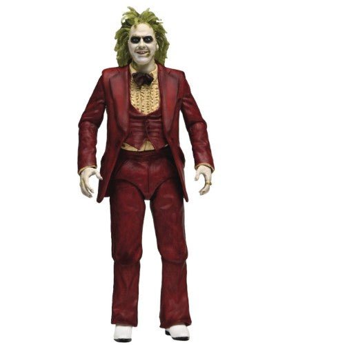 NECA Beetlejuice Beetlejuice Red Tuxedo 7 - Inch Ultimate Action Figure - by NECA