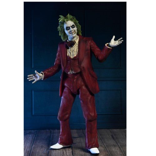 NECA Beetlejuice Beetlejuice Red Tuxedo 7 - Inch Ultimate Action Figure - by NECA