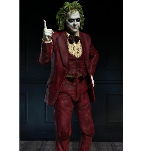 NECA Beetlejuice Beetlejuice Red Tuxedo 7 - Inch Ultimate Action Figure - by NECA