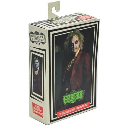 NECA Beetlejuice Beetlejuice Red Tuxedo 7 - Inch Ultimate Action Figure - by NECA