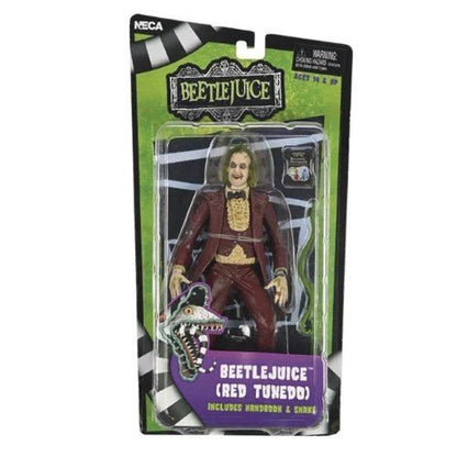 NECA Beetlejuice Red Tuxedo 7 - Inch Action Figure - by NECA