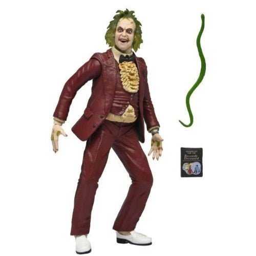 NECA Beetlejuice Red Tuxedo 7 - Inch Action Figure - by NECA