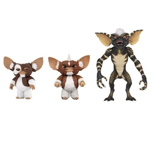 NECA Gremlins "Evolution of a Gremlin" 40th Anniversary 3PC 7In Action Figure Box Set - by NECA | Buy at ToyShnip