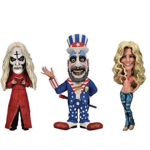 NECA House Of 1000 Corpses Little Big Head 3-Pack - by NECA | Buy at ToyShnip