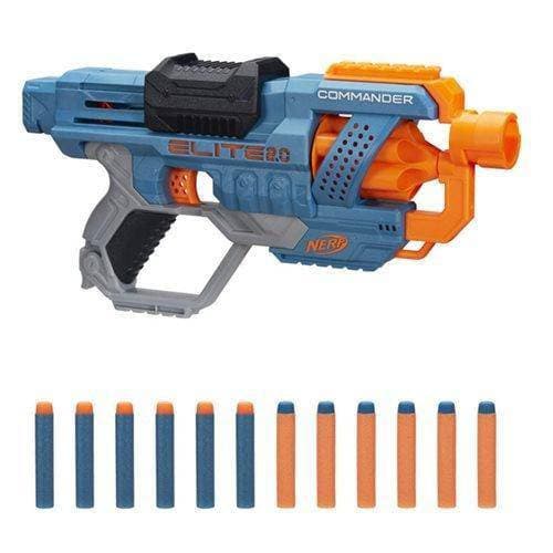 Nerf Elite 2.0 Commander RD-6 Blaster - by Hasbro | Buy at ToyShnip