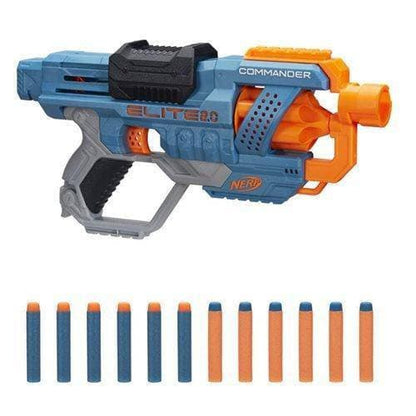 Nerf Elite 2.0 Commander RD-6 Blaster - by Hasbro | Buy at ToyShnip