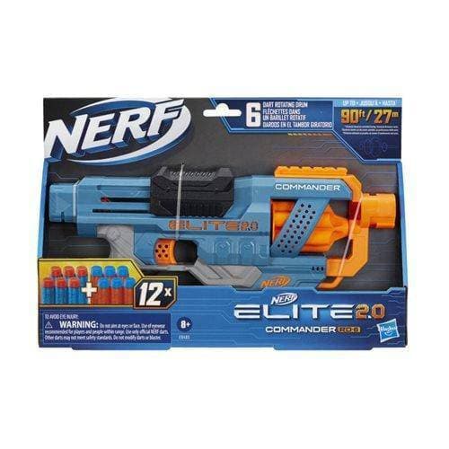 Nerf Elite 2.0 Commander RD-6 Blaster - by Hasbro | Buy at ToyShnip