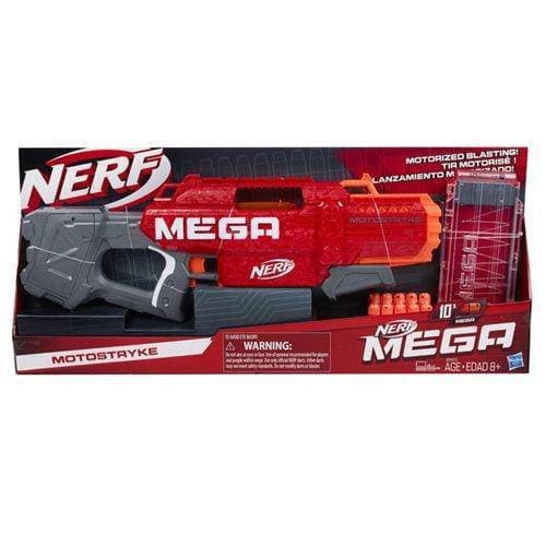 Nerf Mega Motostryke Motorized 10-Dart Blaster - by Hasbro | Buy at ToyShnip