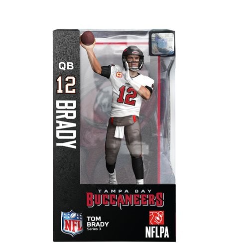 NFL Series 3 Tampa Bay Buccaneers Tom Brady Action Figure (Regular) - by Imports Dragon | Buy at ToyShnip