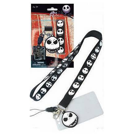Nightmare Before Christmas Jack Skellington Lanyard - by Monogram | Buy at ToyShnip