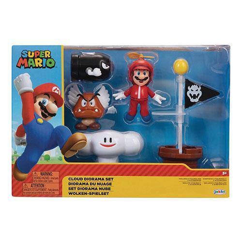 Nintendo 2 1/2-Inch Cloud Diorama Set - by Jakks Pacific | Buy at ToyShnip