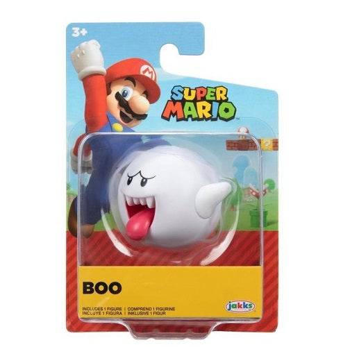 Nintendo 2 1/2-Inch Mini-Figure - Boo (W32) - by Jakks Pacific | Buy at ToyShnip